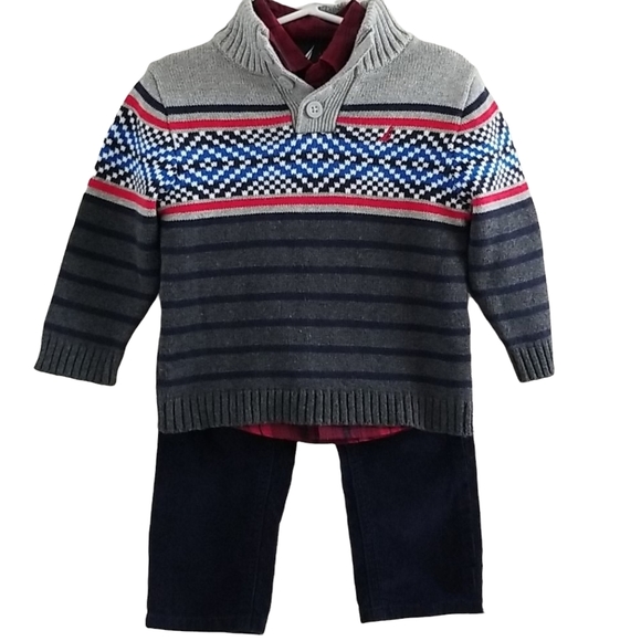 Nautica Toddler Boy's 3-Piece Set - Picture 1 of 8